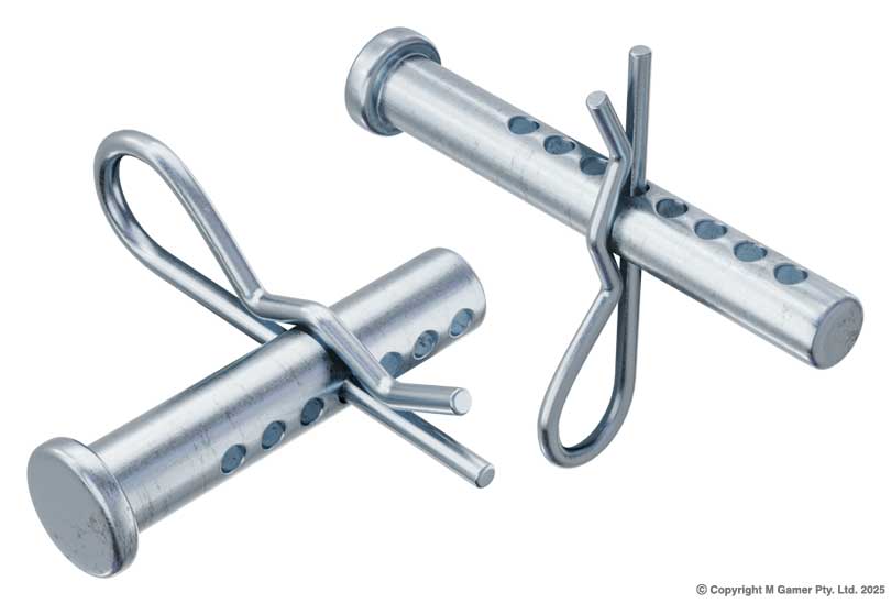 50 mm Clevis & Hitch Pins